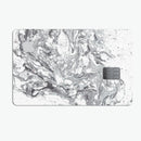 Mixtured Gray v5 Textured Marble - Premium Protective Decal Skin-Kit for the Apple Credit Card