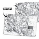 Mixtured Gray v5 Textured Marble - Premium Protective Decal Skin-Kit for the Apple Credit Card