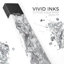 Mixtured Gray v5 Textured Marble - Premium Decal Protective Skin-Wrap Sticker compatible with the Juul Labs vaping device