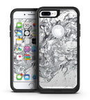 Mixtured Gray v5 Textured Marble - iPhone 7 or 7 Plus Commuter Case Skin Kit