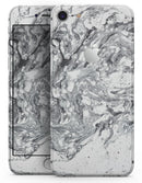 Mixtured Gray v5 Textured Marble - Skin-kit for the iPhone 8 or 8 Plus