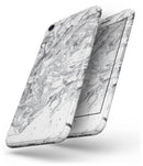 Mixtured Gray v5 Textured Marble - Skin-kit for the iPhone 8 or 8 Plus