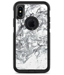 Mixtured Gray v5 Textured Marble - iPhone X OtterBox Case & Skin Kits