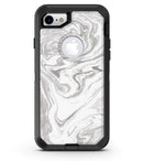 Mixtured Gray v6 Textured Marble - iPhone 7 or 8 OtterBox Case & Skin Kits