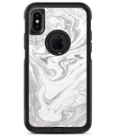 Mixtured Gray v6 Textured Marble - iPhone X OtterBox Case & Skin Kits