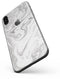 Mixtured Gray v6 Textured Marble - iPhone X Skin-Kit