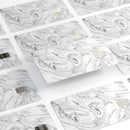 Mixtured Gray v7 Textured Marble - Premium Protective Decal Skin-Kit for the Apple Credit Card