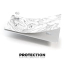 Mixtured Gray v7 Textured Marble - Premium Protective Decal Skin-Kit for the Apple Credit Card