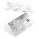 Mixtured Gray v7 Textured Marble - Premium Protective Decal Skin-Kit for the Apple Credit Card