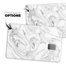 Mixtured Gray v7 Textured Marble - Premium Protective Decal Skin-Kit for the Apple Credit Card