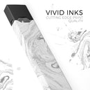 Mixtured Gray v7 Textured Marble - Premium Decal Protective Skin-Wrap Sticker compatible with the Juul Labs vaping device