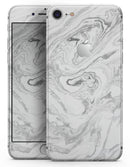 Mixtured Gray v7 Textured Marble - Skin-kit for the iPhone 8 or 8 Plus