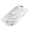 Mixtured Gray v9 Textured Marble iPhone 6/6s or 6/6s Plus 2-Piece Hybrid INK-Fuzed Case