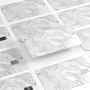 Mixtured Gray v9 Textured Marble - Premium Protective Decal Skin-Kit for the Apple Credit Card
