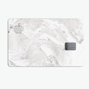 Mixtured Gray v9 Textured Marble - Premium Protective Decal Skin-Kit for the Apple Credit Card