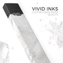 Mixtured Gray v9 Textured Marble - Premium Decal Protective Skin-Wrap Sticker compatible with the Juul Labs vaping device
