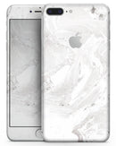 Mixtured Gray v9 Textured Marble - Skin-kit for the iPhone 8 or 8 Plus