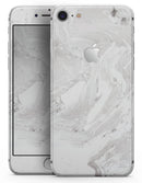 Mixtured Gray v9 Textured Marble - Skin-kit for the iPhone 8 or 8 Plus