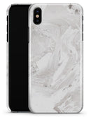 Mixtured Gray v9 Textured Marble - iPhone X Clipit Case