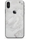 Mixtured Gray v9 Textured Marble - iPhone X Skin-Kit