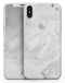 Mixtured Gray v9 Textured Marble - iPhone X Skin-Kit