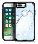 Mixtured Light Blue v9 Textured Marble - iPhone 7 Plus/8 Plus OtterBox Case & Skin Kits