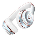 Mixtured Light Blue v9 Textured Marble Full-Body Skin Kit for the Beats by Dre Solo 3 Wireless Headphones