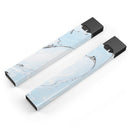 Mixtured Light Blue v9 Textured Marble - Premium Decal Protective Skin-Wrap Sticker compatible with the Juul Labs vaping device