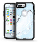 Mixtured Light Blue v9 Textured Marble - iPhone 7 Plus/8 Plus OtterBox Case & Skin Kits