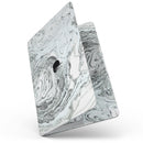 MacBook Pro with Touch Bar Skin Kit - Mixtured_Mint_and_Gray_v3_Textured_Marble-MacBook_13_Touch_V7.jpg?