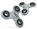 Mixtured Mint and Gray v3 Textured Marble Full-Body Fidget Spinner Skin-Kit