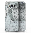 Mixtured Mint and Gray v3 Textured Marble - Samsung Galaxy S8 Full-Body Skin Kit