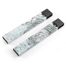 Mixtured Mint and Gray v3 Textured Marble - Premium Decal Protective Skin-Wrap Sticker compatible with the Juul Labs vaping device