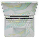 MacBook Pro with Touch Bar Skin Kit - Mixtured_Mint_and_Yellow_Textured_Marble-MacBook_13_Touch_V4.jpg?