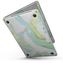 MacBook Pro with Touch Bar Skin Kit - Mixtured_Mint_and_Yellow_Textured_Marble-MacBook_13_Touch_V6.jpg?