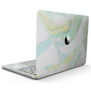 MacBook Pro with Touch Bar Skin Kit - Mixtured_Mint_and_Yellow_Textured_Marble-MacBook_13_Touch_V9.jpg?