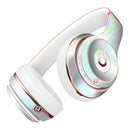 Mixtured Mint and Yellow Textured Marble Full-Body Skin Kit for the Beats by Dre Solo 3 Wireless Headphones