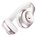 Mixtured Pink-Yellow Textured Marble Full-Body Skin Kit for the Beats by Dre Solo 3 Wireless Headphones