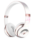Mixtured Pink-Yellow Textured Marble Full-Body Skin Kit for the Beats by Dre Solo 3 Wireless Headphones