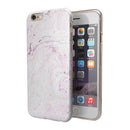 Mixtured Pink Textured Marble iPhone 6/6s or 6/6s Plus 2-Piece Hybrid INK-Fuzed Case