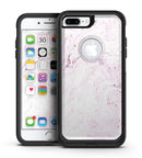 Mixtured Pink Textured Marble - iPhone 7 or 7 Plus Commuter Case Skin Kit