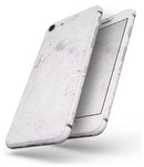 Mixtured Pink Textured Marble - Skin-kit for the iPhone 8 or 8 Plus