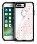 Mixtured Pink and Gray 19 Textured Marble - iPhone 7 Plus/8 Plus OtterBox Case & Skin Kits