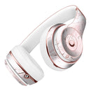 Mixtured Pink and Gray 19 Textured Marble Full-Body Skin Kit for the Beats by Dre Solo 3 Wireless Headphones