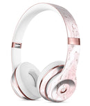 Mixtured Pink and Gray 19 Textured Marble Full-Body Skin Kit for the Beats by Dre Solo 3 Wireless Headphones