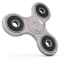 Mixtured Pink and Gray 19 Textured Marble Full-Body Fidget Spinner Skin-Kit