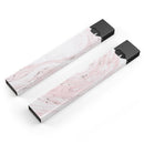 Mixtured Pink and Gray 19 Textured Marble - Premium Decal Protective Skin-Wrap Sticker compatible with the Juul Labs vaping device