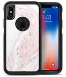 Mixtured Pink and Gray 19 Textured Marble - iPhone X OtterBox Case & Skin Kits