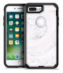 Mixtured Pink and Gray 24 Textured Marble - iPhone 7 Plus/8 Plus OtterBox Case & Skin Kits