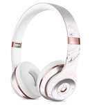 Mixtured Pink and Gray 24 Textured Marble Full-Body Skin Kit for the Beats by Dre Solo 3 Wireless Headphones